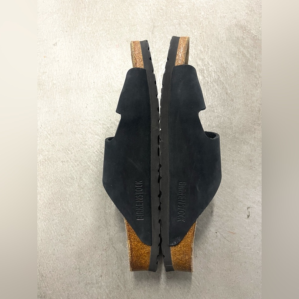 Women’s Birkenstock Arizona Black Slide Sandal size 39 - Picture 3 of 7